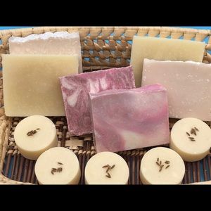 Soaps and lotion bars